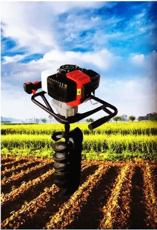 ارزانترین قیمت چاله کن ۵۲ سی سی مته ۲۰ سانت دوزمانه